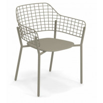 FAUTEUIL LYZE, Gris vert de EMU