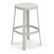 TABOURET THOR, Blanc mat de EMU