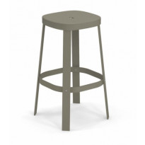TABOURET THOR, Gris vert de EMU