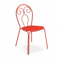 CHAISE CAPRERA, Rouge écarlate de EMU