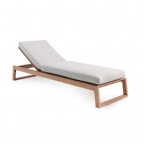 Chaise longue KUTA, Teck
