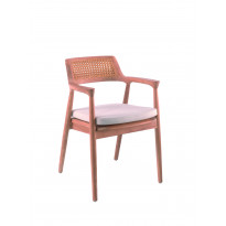 Fauteuil de jardin MAKASSAR, Teck massif