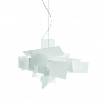 SUSPENSION BIG BANG, 2 tailles, 3 options, 2 couleurs de FOSCARINI