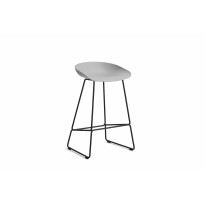 Tabouret AAS38 LOW de Hay, H.64, Structure noire, Concrete grey 2.0