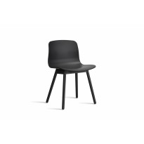 Chaise AAC12 de Hay, Piétement en chêne teinté noir, Black 2.0