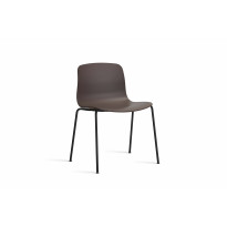 Chaise AAC16 de Hay, Pied noir métallique, Raisin 2.0