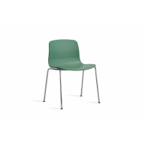 Chaise AAC16 de HAY, Piétement acier chromé, Teal green 2.0