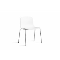 Chaise AAC16 de HAY, Piétement acier chromé, White 2.0