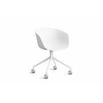 Fauteuil AAC 24 de Hay, Structure aluminium blanc, White 2.0