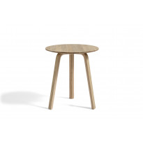 Table basse BELLA de Hay, 45 x 49 cm, Chêne vernis naturel