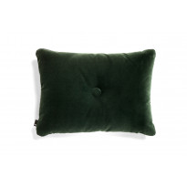 Coussin DOT SOFT VELOURS de Hay, Dark green