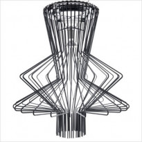 SUSPENSION ALLEGRETTO RITMICO, Noir de FOSCARINI