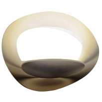 APPLIQUE MURALE PIRCE MICRO LED, Doré d
