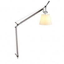Corps TOLOMEO BASCULANTE de Artemide, Diffuseur parchemin Ø.18 cm