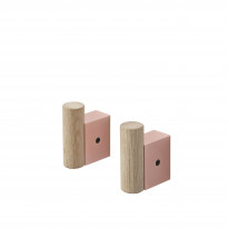 Set de 2 patères ATTACH de Muuto, 4 coloris 
