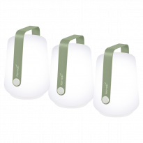 LOT DE 3 LAMPES BALAD, H.12 cm, 7 couleurs de FERMOB