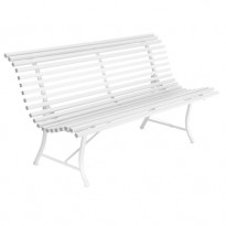 BANC LOUISIANE 150 CM BLANC de FERMOB