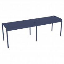 Banc LUXEMBOURG de Fermob, Bleu abysse
