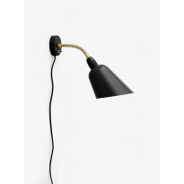 APPLIQUE BELLEVUE AJ9, Black & Brass de &TRADITION