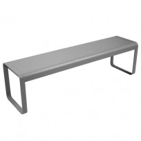 BANC BELLEVIE GRIS ORAGE de FERMOB