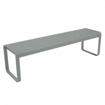 Banc BELLEVIE de Fermob, Gris lapilli