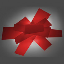 APPLIQUE MURALE BIG BANG, Rouge de FOSCARINI