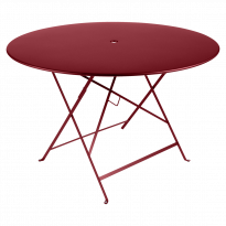 TABLE PLIANTE BISTRO 117CM PIMENT de FERMOB