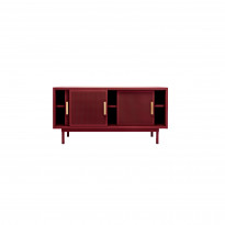 Buffet acier avec portes coulissantes de Tolix, 2 finitions, 2 tailles, 30 coloris