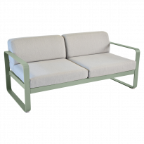 CANAPÉ BELLEVIE, Coussin gris flanelle, Cactus de FERMOB