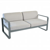 CANAPÉ BELLEVIE, Coussin gris flanelle, Gris orage de FERMOB