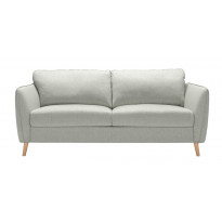 Canapé convertible LUCY de Sits, 3 places, couchage 140 cm, Gris clair