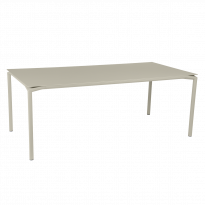 TABLE CALVI Gris argile de FERMOB