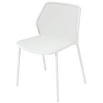 CHAISE DARWIN, Blanc mat de EMU