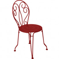 CHAISE MONTMARTRE PIMENT de FERMOB