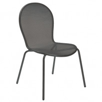 CHAISE RONDA, Fer ancien de EMU