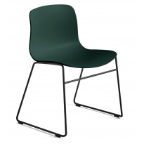 CHAISE AAC08, Piétement en aluminium teinté noir, Black 2.0 de HAY