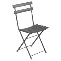 CHAISE ARC EN CIEL, Noir de EMU