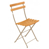 CHAISE BISTRO NATUREL BOIS, Muscade de FERMOB