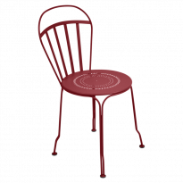 CHAISE LOUVRE PIMENT de FERMOB
