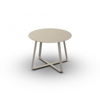 Table basse extérieure COS, Ø.60, Sable
