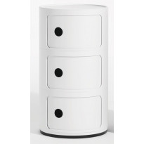 MEUBLE DE RANGEMENT COMPONIBILI MAT, 2 options, 2 couleurs de KARTELL
