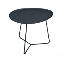 TABLE BASSE COCOTTE carbone, de FERMOB
