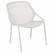 FAUTEUIL CROISETTE GRIS ARGILE de FERMOB