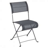 CHAISE PLIANTE DUNE PREMIUM Carbone Stéréo de FERMOB