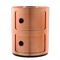 COMPONIBILI MÉTALLISÉ 2 ÉLÉMENTS DE KARTELL, CUIVRE