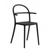 CHAISE GENERIC C DE KARTELL, NOIR