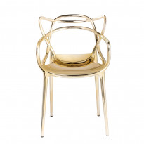 CHAISE MASTERS MÉTALLISÉE DE KARTELL, 4 COLORIS