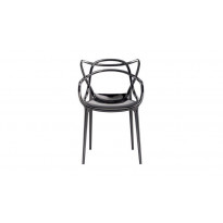 CHAISE MASTERS MÉTALLISÉE DE KARTELL, TITANE