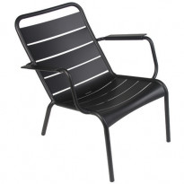FAUTEUIL BAS LUXEMBOURG, Réglisse de FERMOB