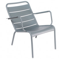 FAUTEUIL BAS LUXEMBOURG, Gris orage de FERMOB